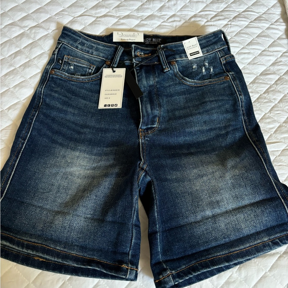 Judy Blue high waisted denim shorts